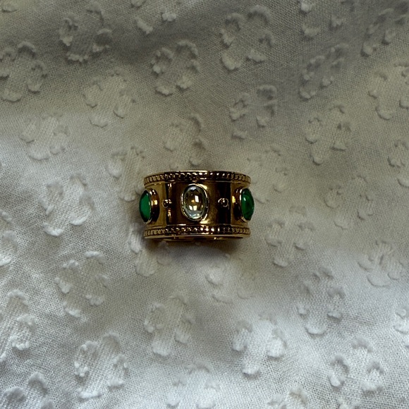 Temple St. Clair Target Wide Band Ring - Picture 14 of 14